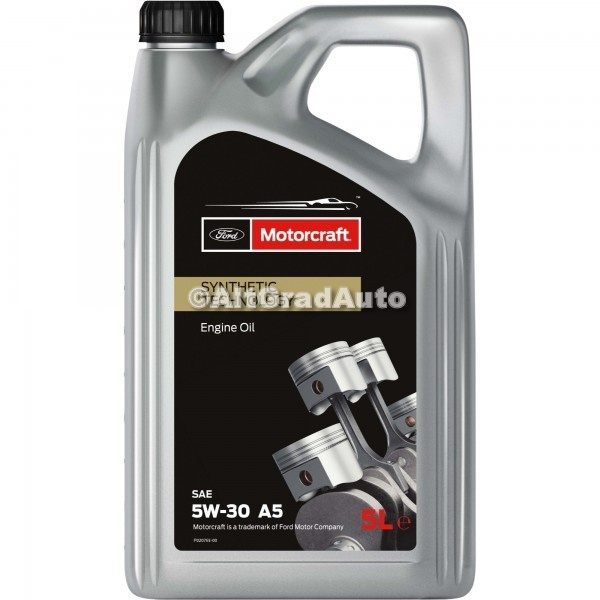 5 Ulei Ford 5W30 Motorcraft Syntetic Technology A5 5L - Altgrad ®