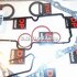 Set garnituri motor Ford fiesta mk 7 1.4 tdci