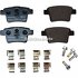 Set placute frana spate (04/2004 - 03 /2007) Ford mondeo mk3 2.0 tdci