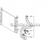 Furtun radiator apa stanga inferior Ford ka 1.3 i