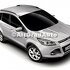 Vopsea argintiu Moondust silver metalizat, 9 ml Ford bmax 1.0 ecoboost