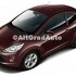 Vopsea visiniu Cafe, 250 ml Ford ka 2 1.2
