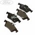 Set placute frana spate disc 265/271/280 mm premium Ford focus mk2 1.6 ti