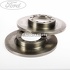 Disc frana spate diametru 284 mm roti duble Ford transit mk7 2.2 tdci