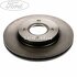 Disc frana fata ventilat 258 mm Ford fiesta 5  1.3