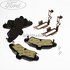 Set placute frana spate Ford mondeo ii 1.6 i