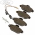 Set placute frana fata premium Ford ka 2 1.2