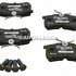 Set placute frana spate Ford fiesta mk6 facelift st150