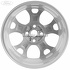 Janta aliaj 17 inch, 5 spite culoare argintie Ford fiesta mk 7 1.25