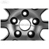 Janta aliaj 18 inch, 8 spite design Y negru Ford focus mk3 1.0 ecoboost