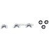 Prag plastic primerizat 5 usi stanga Ford fiesta mk 8 1.0