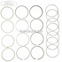 Set segmenti piston standard Ford cmax mk2 2.0