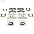 Set elemente fixare placute frana fata Ford ranger 1 2.5 td 4x4