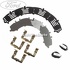 Set elemente fixare placute frana fata Ford ranger 1 2.5 td 4x4