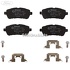 Set placute frana fata Ford fiesta mk 8 1.25