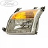 Far H4 stanga cu semnalizator portocaliu Ford fusion 1.25