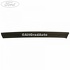 Ornament negru geam stalp C stanga 3 usi Ford fiesta mk 8 1.0