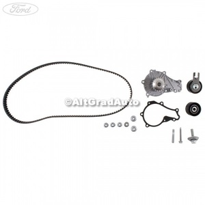 1 Set curea distributie cu pompa apa Ford fiesta 5  1.6 tdci