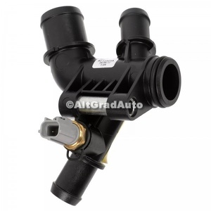 Adaptor flansa apa, pe bloc motor cu senzor temperatura Ford kuga 2 1.5 ecoboost