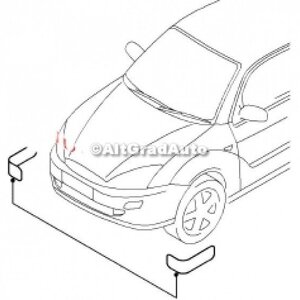 Benzi de protectie bara fata Ford Focus (1998-2004) 1.4 16V 75 HP oe 1073617