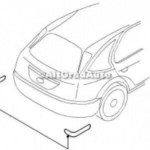 Benzi de protectie bara spate (4Usi) Ford Focus (1998-2004) 1.4 16V 75 HP oe 1073619
