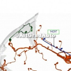 Cablaj incalzire parbriz Ford Kuga (2008-2012) 2.5 4x4 200 HP oe 1718458