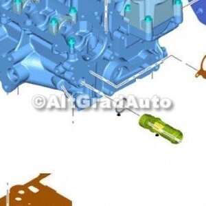 Capac exterior chiulasa Ford tourneo connect 2 1.0 ecoboost
