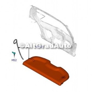 Capac porbagaj culoare florida Ford Ka (2009-2016) 1.2 69 HP oe 1674302