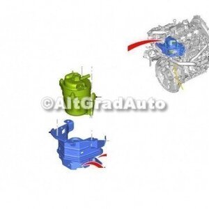 Carcasa inferioara filtru combustibil Ford C-Max (2016-2020) 1.5 TDCi 120 HP oe 1870166