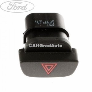 Comutator avarie , culoare negru Ford fiesta 5  1.25 16v