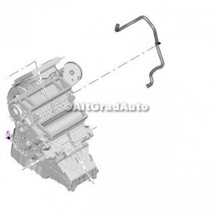 Conducta aerisire sistem navigatie infotainment Ford C-Max (2011-2015) 1.6 TDCi 95 HP oe 1715393