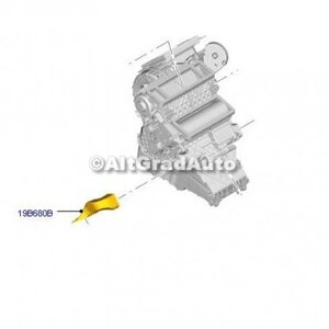 Conducta evacuare aeroterma stanga Ford c-max 4 2.0 tdci