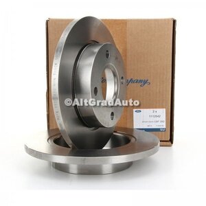 Disc frana fata diametru 240 mm plin Ford Fiesta (1989-1996) 1.0 45 HP oe 1112542