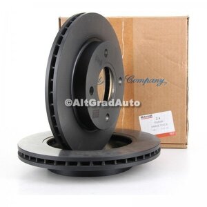 Disc frana fata diametru 240 mm ventilat Ford Escort (1990-1995) 1.3 60 HP oe 1524589