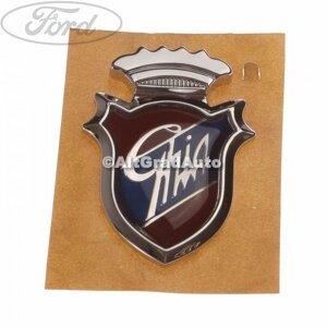 Emblema GHIA cu coroana Ford Fiesta (2002-2005) 1.25 16V 75 HP oe 1307630