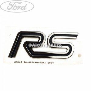 Emblema RS spate Ford Focus (1998-2004) 1.4 16V 75 HP oe 1142007