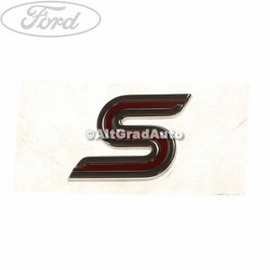 Emblema S Ford Fiesta (2002-2005) 1.25 16V 75 HP oe 1677617