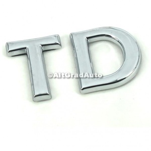 Emblema TD Ford Escort (1990-1995) 1.8 TD 90 HP oe 1069235