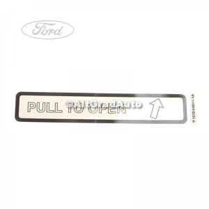 Emblema pull to open Ford Transit (2000-2006) 2.0 DI 86 HP oe 4447038