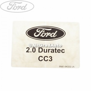 Eticheta 2.0 Duratec Cabriolet Ford Focus (2004-2007) 2.0 145 HP oe 1460930