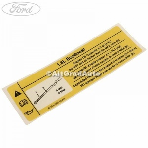 Eticheta nivel ulei 1.6 ecoboost Ford Mondeo (2014-2018) 1.5 EcoBoost 160 HP oe 5294284