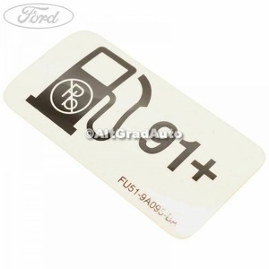 Eticheta valori combustibil Ford Fiesta (2017-2023) 1.0 EcoBoost 140 HP oe 1886417