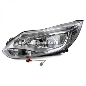 Far stanga argintiu bi xenon Ford Focus (2011-2014) 1.0 EcoBoost 125 HP oe 2004299