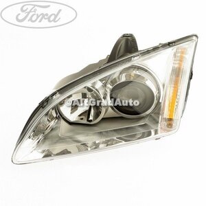 Far stanga argintiu cu lupa Ford focus 2 1.4