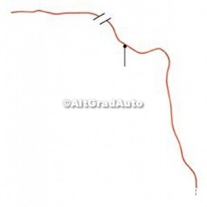 Furtun alimentare diuze spalator luneta central Ford EcoSport (2013-2018) 1.5 TDCi 90 HP oe 2160655