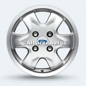 Janta aliaj 14 inch, 6 spite, argintiu Ford ka 1.3 i