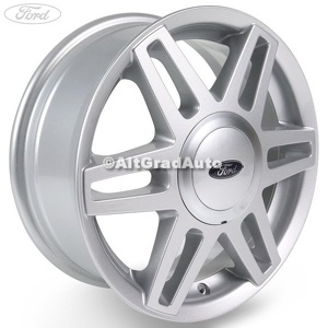 Janta aliaj 15 inch, 6 spite duble model 1 Ford Fiesta (2002-2005) 1.25 16V 75 HP oe 1361491