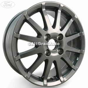 Janta aliaj 16 inch, 12 spite gri Ford fiesta 5  1.25 16v