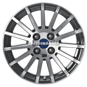 Janta aliaj 16 inch, 15 spite machined black RS Ford Fiesta (2008-2012) 1.25 82 HP oe 1737433
