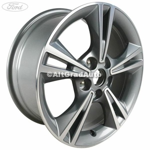 Janta aliaj 16 inch, 5 spite duble artic grey Ford Grand C-Max (2011-2015) 2.0 TDCi 115 HP oe 2237368